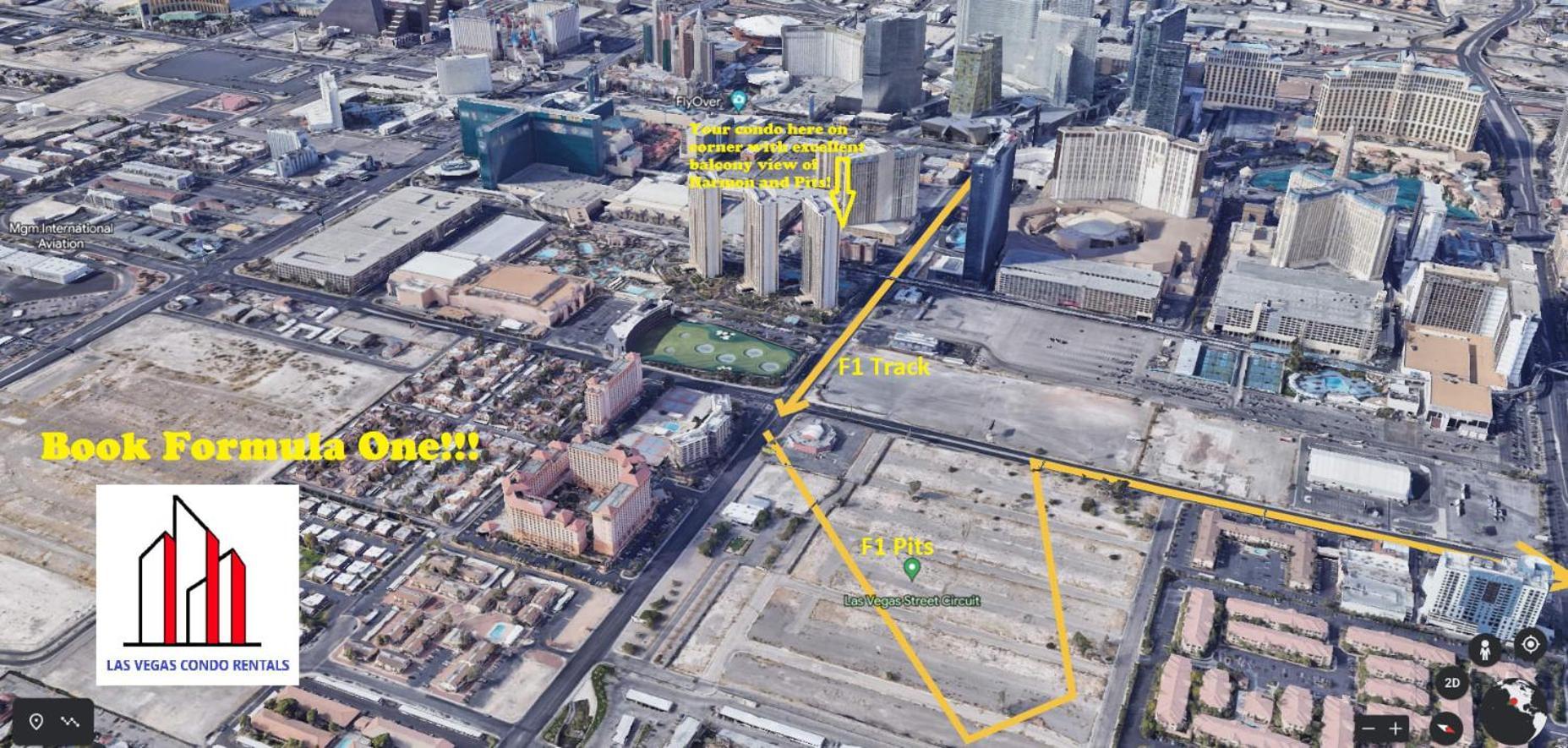 Mgm Signature-34-821 1Br2Ba F1 Strip View Balcony Las Vegas Luaran gambar